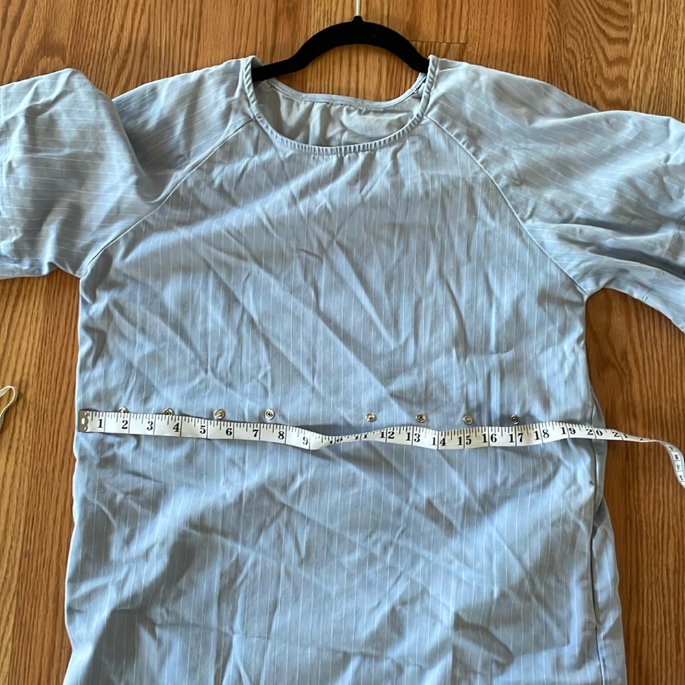Striped Snap button mini dress - Picture 8 of 8